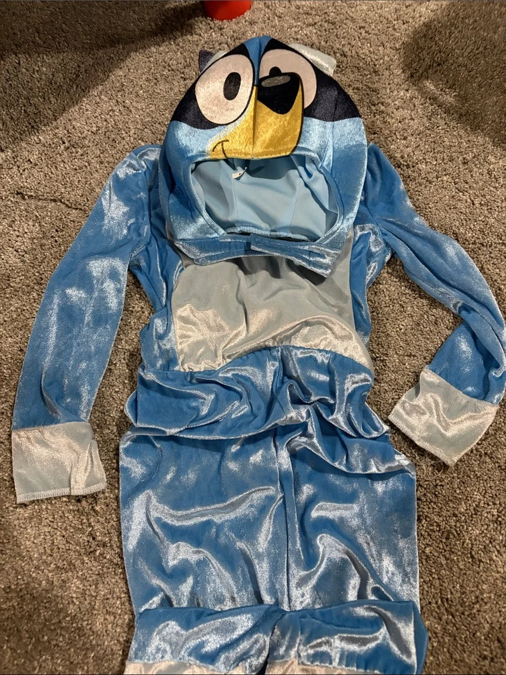 Blue Bird Hooded Kids Costume - Plush Character Outfit